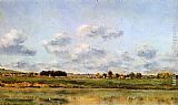 Banks Of The Loing by Charles-Francois Daubigny